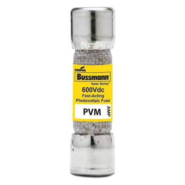 Solar Fuse, Fast Acting, 4 A, PVM Series, Not Rated, 600V DC, 13/32
