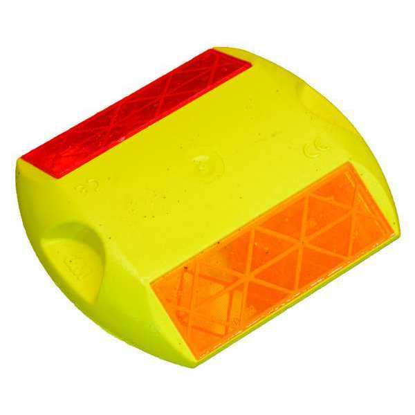 Pavement Marker, Yellow/Red, 4
