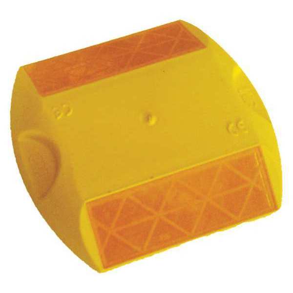 Pavement Marker, Yellow, 3-3/4