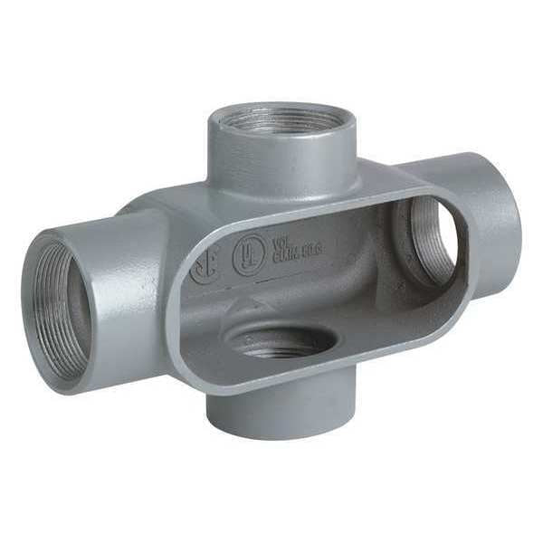 Conduit Body, X Body, Flat Back, Form 7