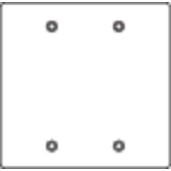 2 -Gang Horizontal or Vertical Weatherproof Cover, 4-14/25