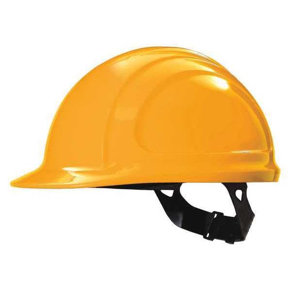 Front Brim Hard Hat, Type 1, Class E, Pinlock (4-Point), Hi-Vis Orange