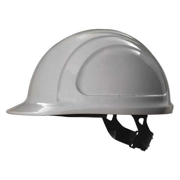 Front Brim Hard Hat, Type 1, Class E, Pinlock (4-Point), Gray