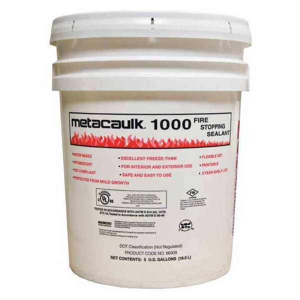 Fire Barrier Sealant, Pail, 5 gal.