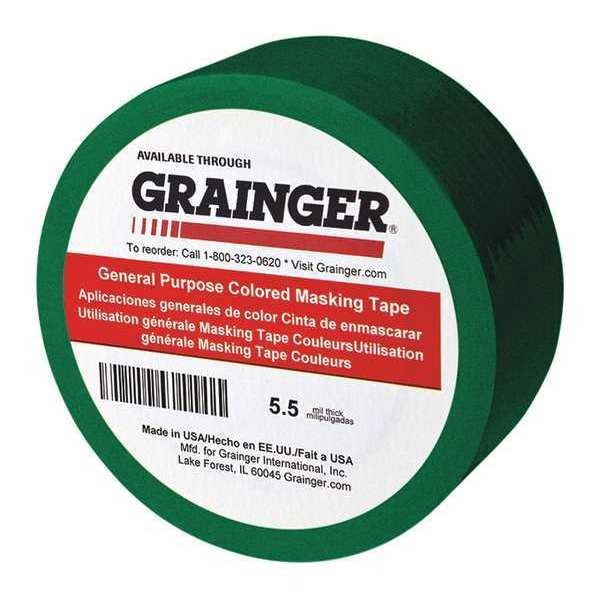 Masking Tape, Paper, Green, 1