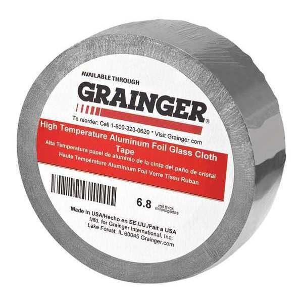 Foil Tape, Silicone, 36 yd. L, 3