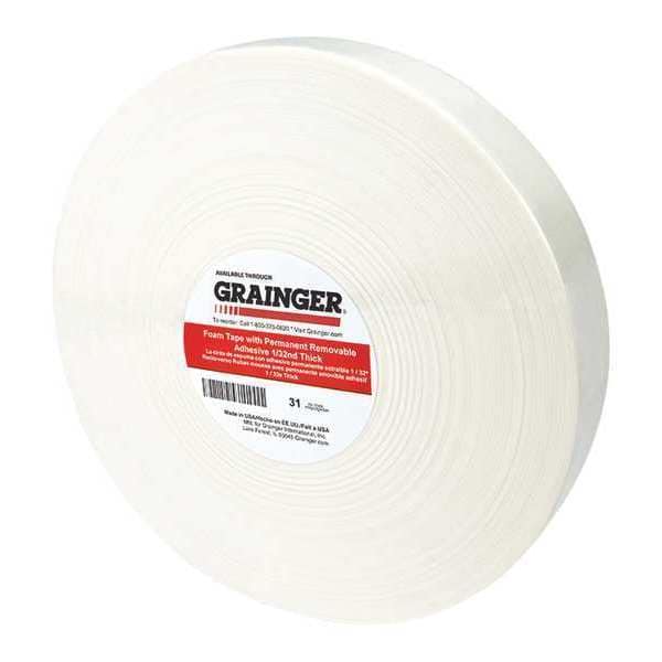 Double Sided Foam Removable/Permanent Adh 12mm x 12mm 1296PK