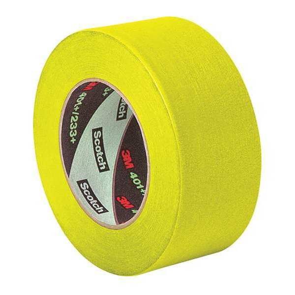 Masking Tape, Paper, Yellow, 1-1/2