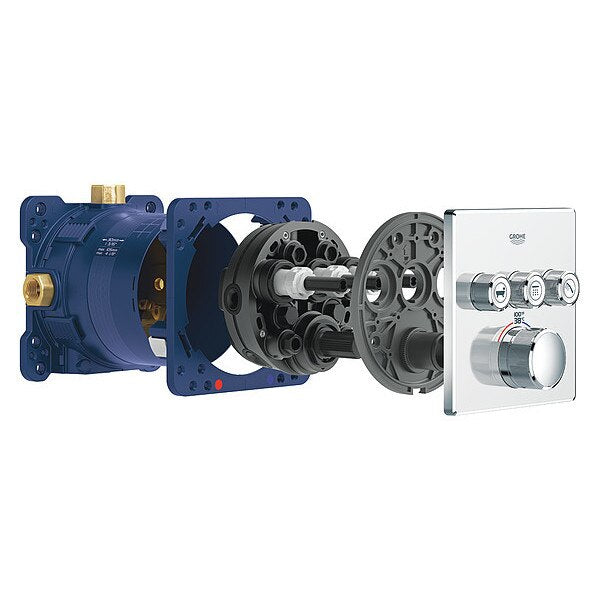 Triple Function Thermostatic Trim