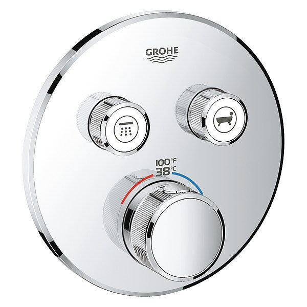 Dual Function Thermostatic Trim