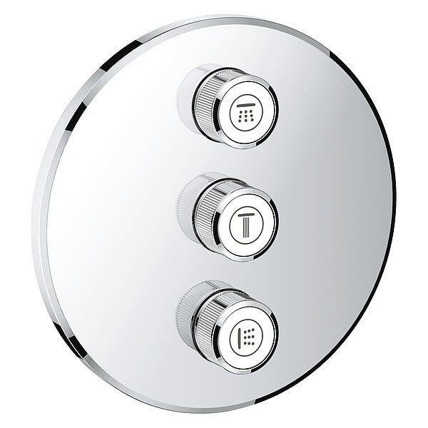 Triple Volume Control Trim