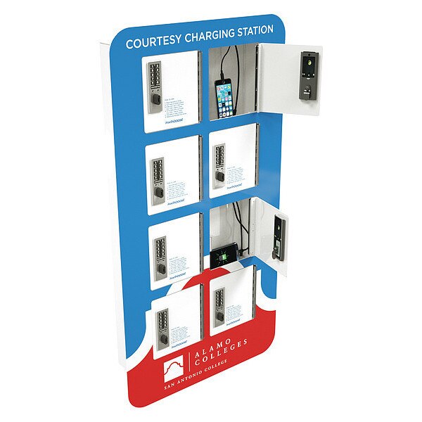 Device Charging Locker, Wall Mounting