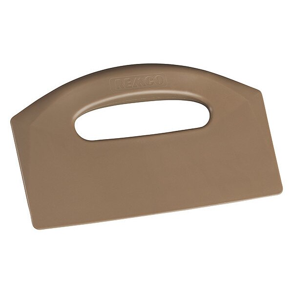Bench Scraper, 8.3 in L, Brown
