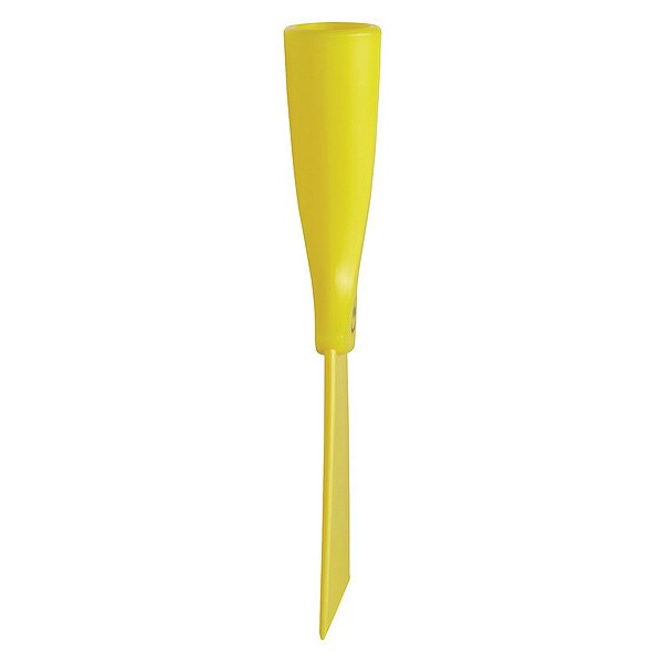 Hand Scraper, 8.1 in L, Yellow