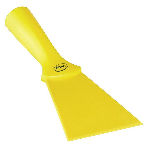 Hand Scraper, 8.1 in L, Yellow