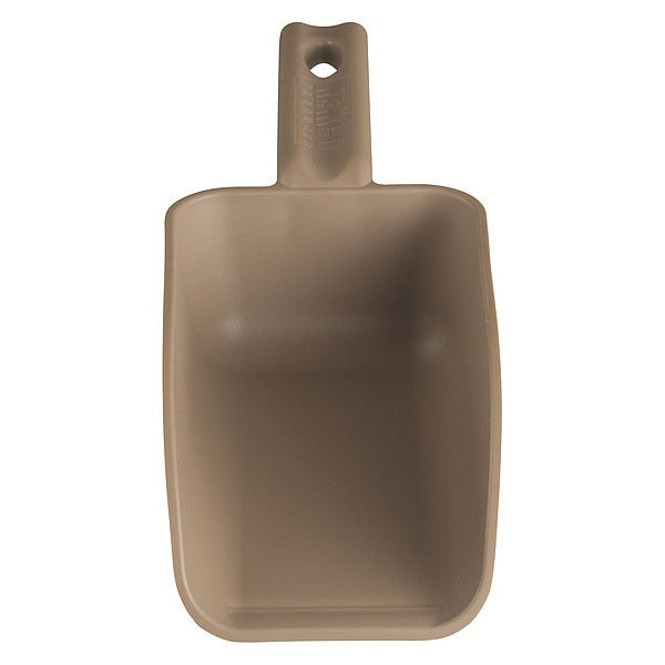 Mini Hand Scoop, Capacity 32 oz., Brown