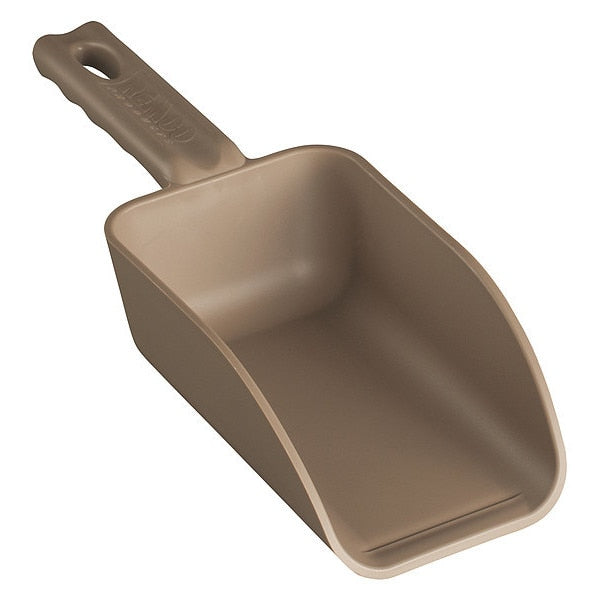 Mini Hand Scoop, Capacity 32 oz., Brown