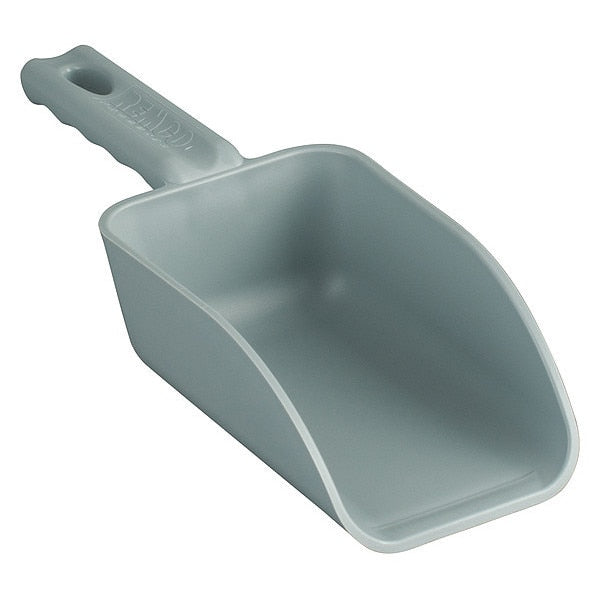 Large Hand Scoop, Capacity 16 oz., Gray