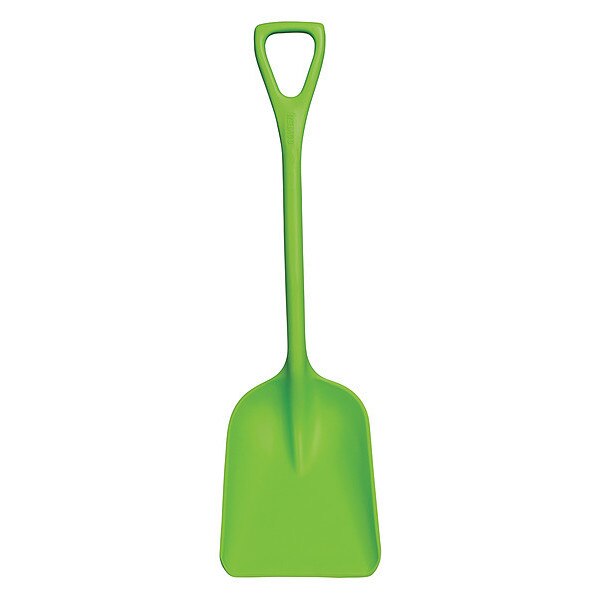 Hygienic Shovel, 37.5 in L, D Handle