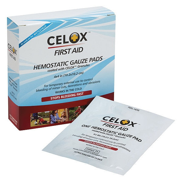 Gauze Pad, Sterile, Beige, Chitosan, PK10