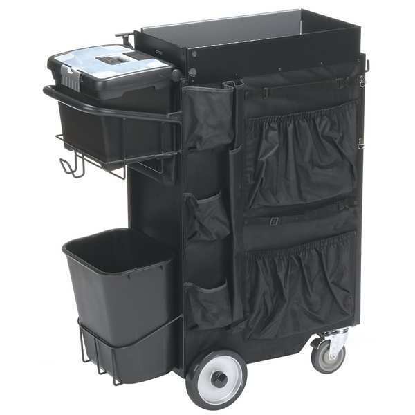45 in H Steel, Aluminum Tool Utility Cart