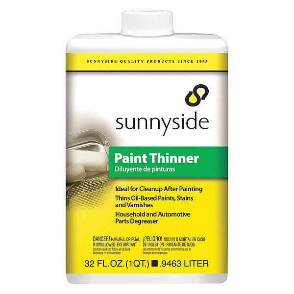 Paint Thinner, 1/4 gal., Solvent Base