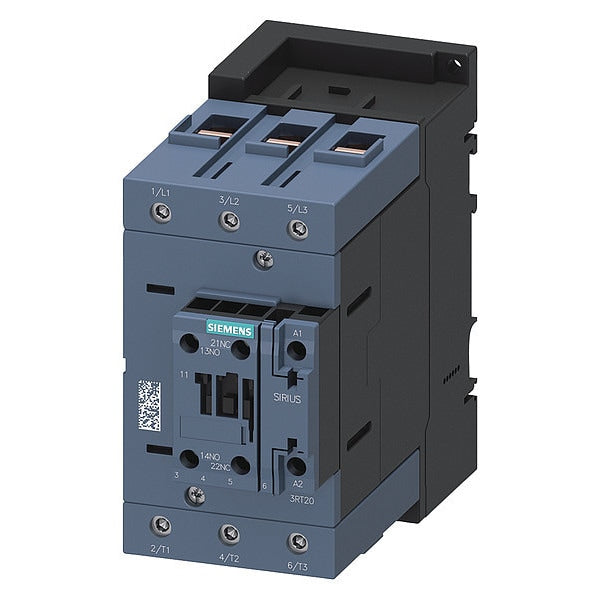 IEC Magnetic Contactor, 3 Poles, 220/240 V AC, 96 A, Reversing: No