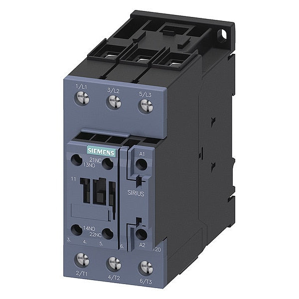 IEC Magnetic Contactor, 3 Poles, 24 V AC, 52 A, Reversing: No