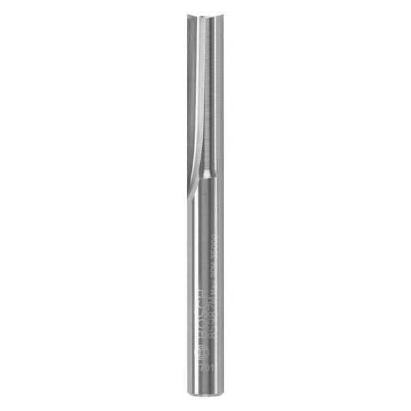 Straight Router Bit, 1/8 Cutting dia.