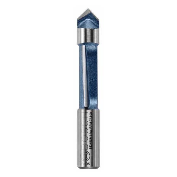 Straight Router Bit, 3/8 Cutting dia.