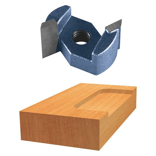 Straight Router Bit, 1/2 Cutting dia.