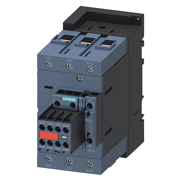IEC Magnetic Contactor, 3 Poles, 24 V DC, 96 A, Reversing: No