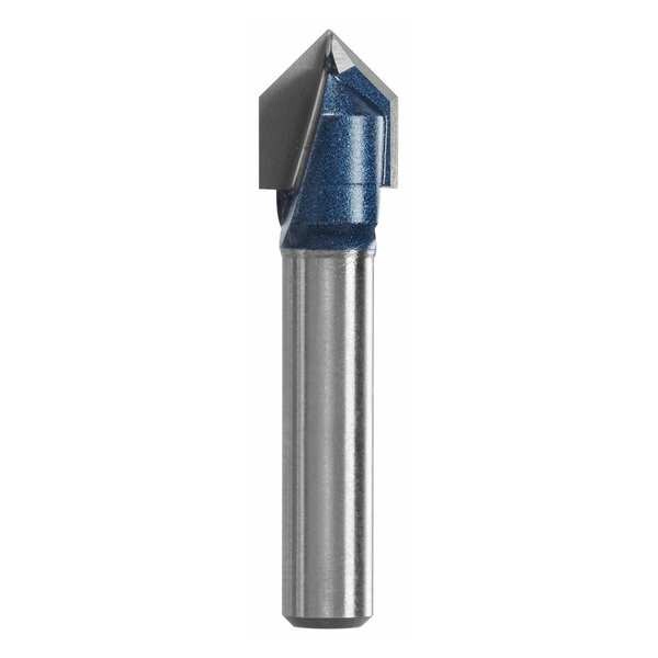 Straight Router Bit, 7/16 Cutting dia.