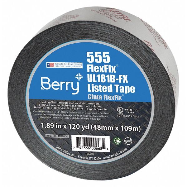 Duct Tape, 48mm W, 110m L, Industrial