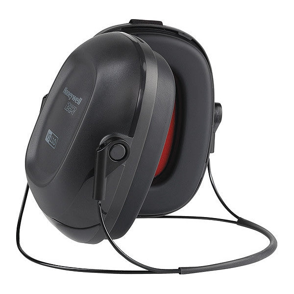 Behind-the-Neck Ear Muffs, 22 dB, VeriShield, Black