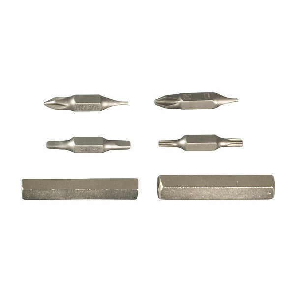 Bit Set, Steel, 10 Pieces, Hand Application