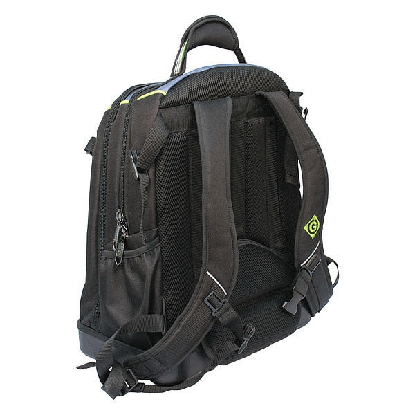 Tool Bag, Polyester, 27 Pockets, Black