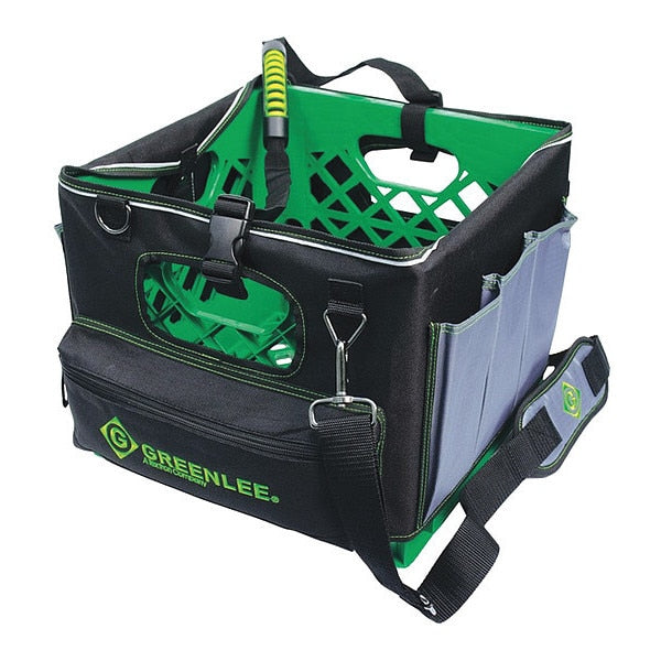 Tool Bag, Polyester, 11 Pockets, Black