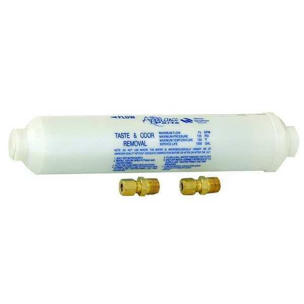 Inline Water Filter, 0.8 gpm, 10