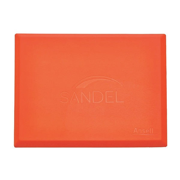 Antifatigue Mat, Orange, 1 ft. 4