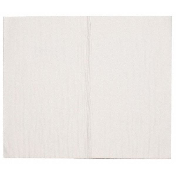 Sorbents, 21 gal/pk, 268 oz/pad, Universal Absorbed, Orange, White, Cellulose, Polyethylene, 10 PK