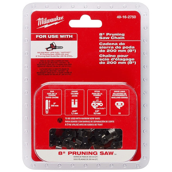 8 in. Replacement Chain for M18 HATCHET Pruning Saw
