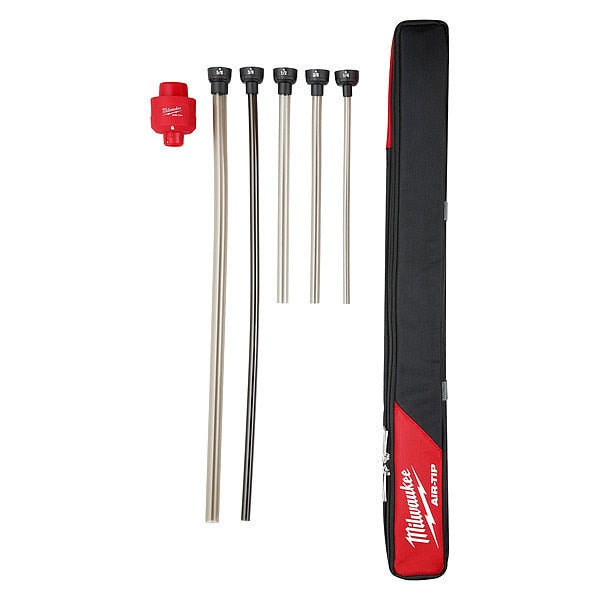 AIR-TIP Long Reach Flexible Micro Hose Attachment Set for Wet/Dry Vacuums