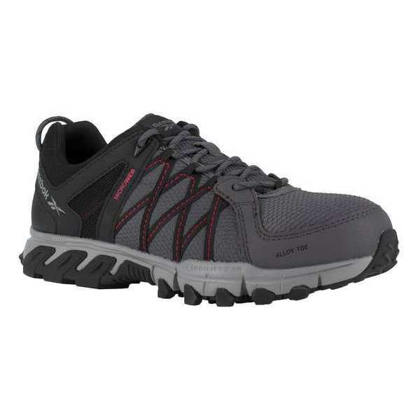Size 9-1/2 Men's Athletic Shoe Alloy Work Shoe, Gray