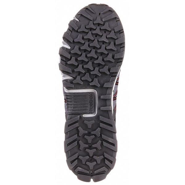 Size 9-1/2 Men's Athletic Shoe Alloy Work Shoe, Gray