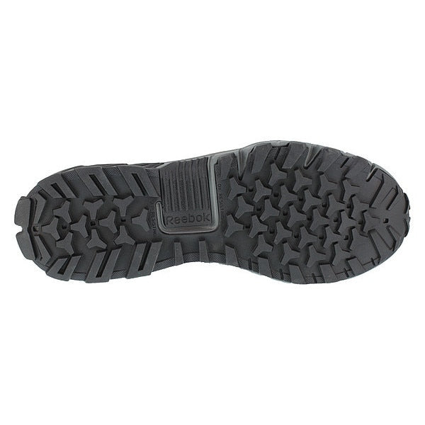 Size 16 Men's Athletic High-Top Alloy Work Shoe, Blue
