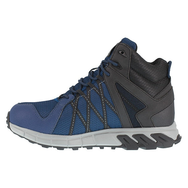 Size 11-1/2 Men's Athletic High-Top Alloy Work Shoe, Blue