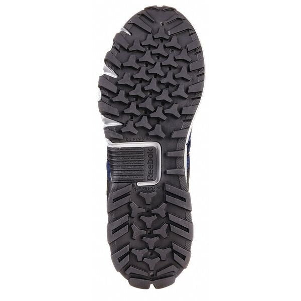 Size 8-1/2 Men's Athletic High-Top Alloy Work Shoe, Blue