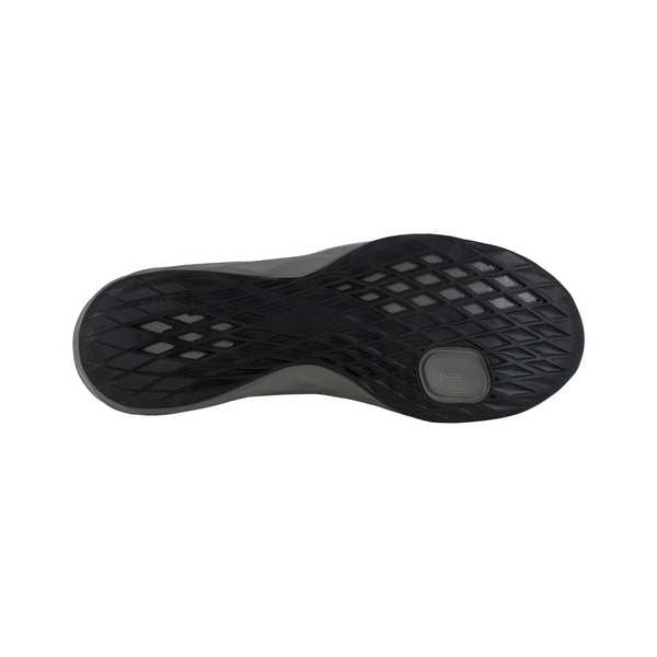 Safety Shoe, 10-1/2, M, Black, Steel, PR