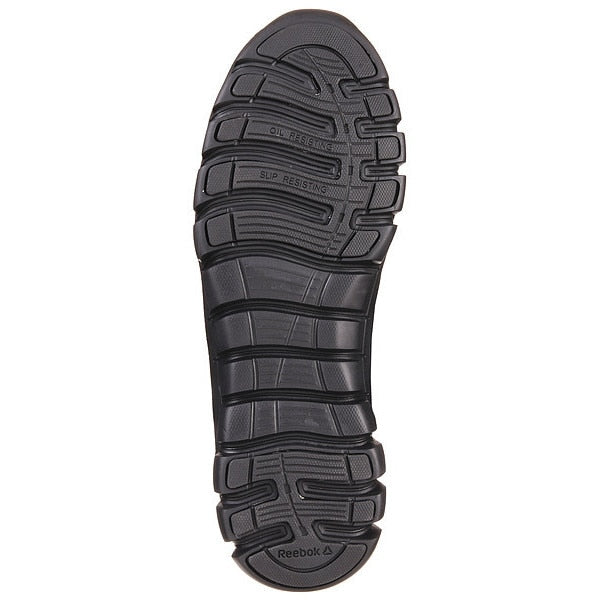 Safety Shoe, 15, M, Black, Composite, PR